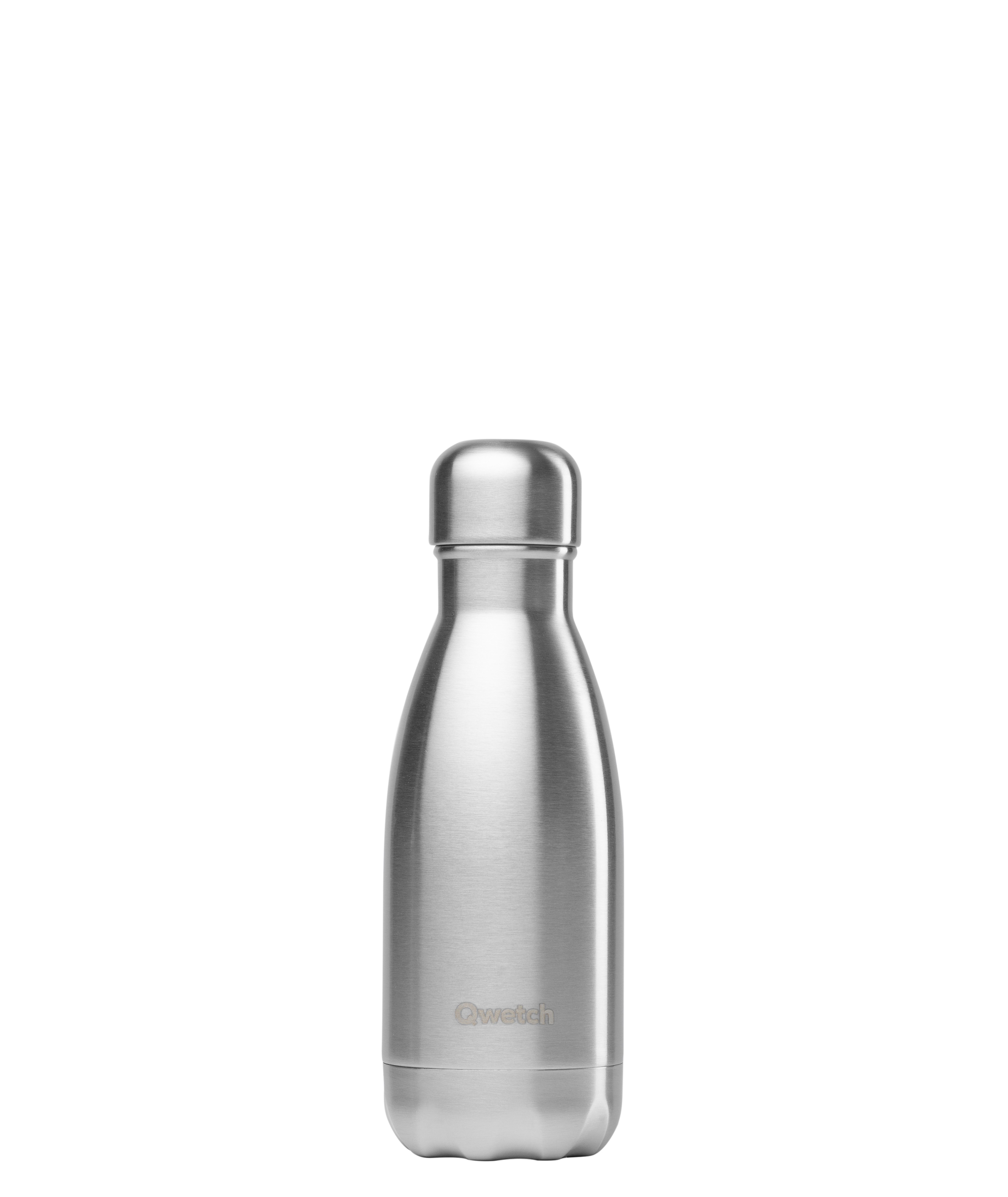 Qwetch Bouteille isotherme inox brossé 260ml - 10000